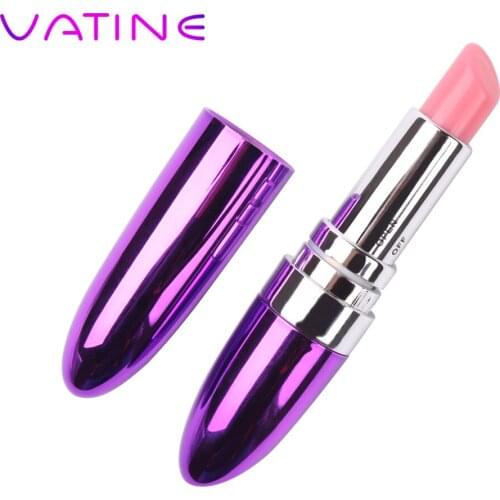 VATINE Lipstick Bullet Vibrator Clitoris Stimulator Sex Toy Mini Toys for Woman Dildo Adult products Sex Shop