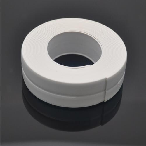 1 Roll PVC Bath Wall Sealing Strip Waterproof Self Adhesive tape Kitchen Sink Basin Edge Sealing tape Four colors optional 3.2m