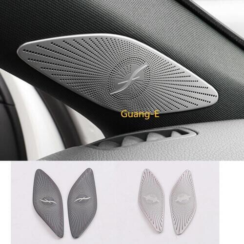 Car Front Stick A Column Audio Speaker Cover Window Windshield Side Trim For Mercedes Benz A Class W177 A180 A200 A250 2019 2020
