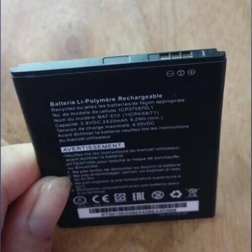Battery BAT-E10 2420mAh For Acer Liquid Z530 LTE T02 Z530S BAT E10 BAT-E10 ICP9375870L1 Battery with phone stander