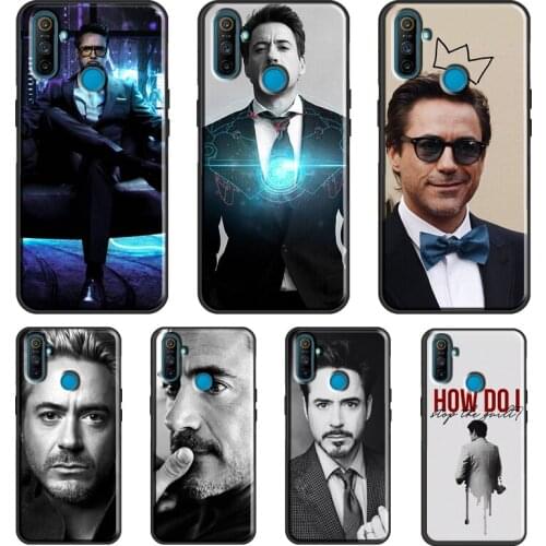Robert Downey Jr For OnePlus 9 Pro 8 Pro Nord 8T 9R Case For OPPO Realme 8 Pro Q3 6 7 Pro C15 C3 GT Cover