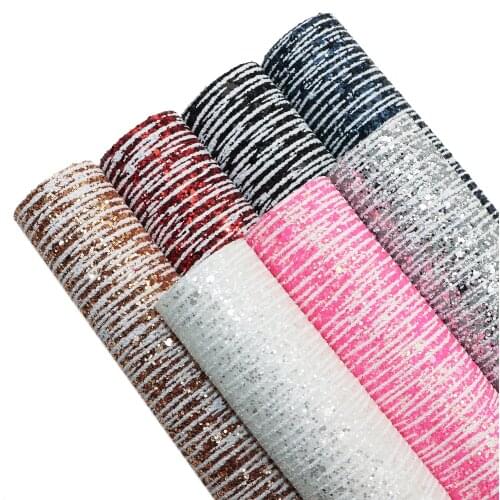 David accessories 20*33cm Chunky Shiny Faux Leather Sheet Glitter Fabric Bows Synthetic Leather DIY Hairbow Material,c18488