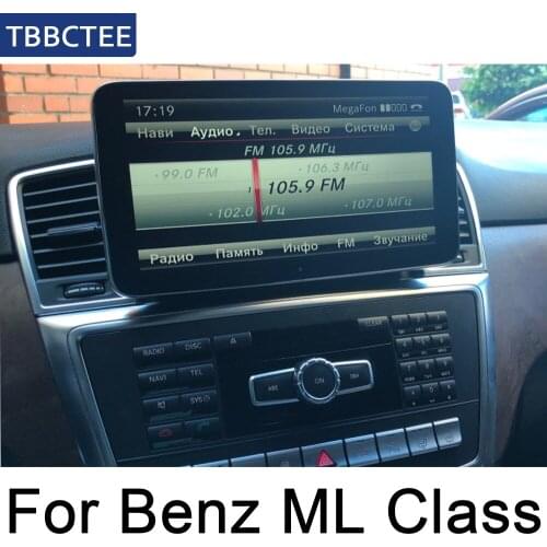 For Mercedes Benz ML 2011~2014 NTG Car Radio GPS Android Navigation AUX Stereo multimedia touch screen original style