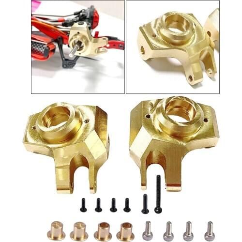 Brass Front Steering Knuckle for SCX10 II 90046 1/10 RC Rock Crawler Parts