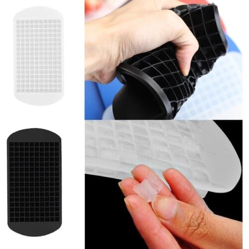 Ice Cube Tray 160 Grids 1X1cm Silicone Fruit Ice Cube Maker DIY Creative Ice Cube Mold Square Shape Kitchen Tool Accessories