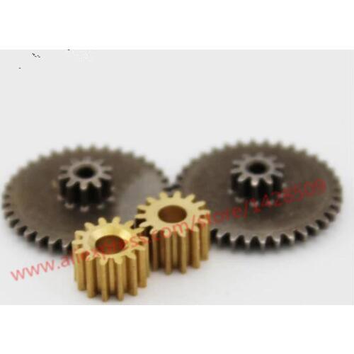 Metal gears 0.5 modulus brass reduction gears for principal axis gear DIY Micro Motor diy Gear Box Mating Parts