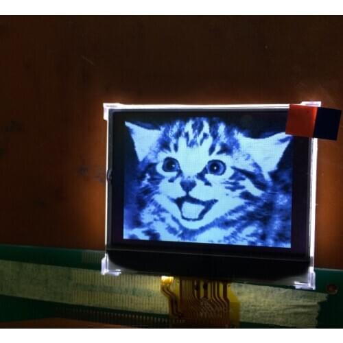 2.0 inch 160*120 monochrome black and white screen industrial