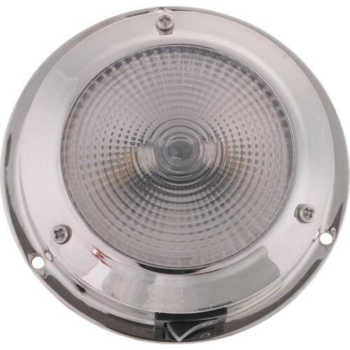 Car Ceiling Dome Roof Interior Warm White Circular Light Reading Lights