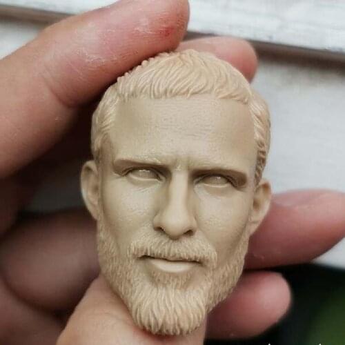 Blank Hot 1/6 Scale Navy Seals A Commando Head Sculpt Unpainted Fit 12" Figure