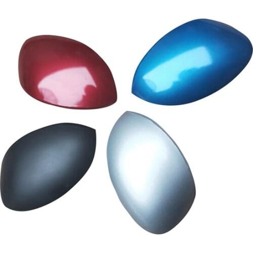 QDAEROHIVE Zijspiegel Covers Caps Chrome Deur Mirror Cover Hoge Kwaliteit Auto Styling Voor Peugeot 206 207 2005-2010