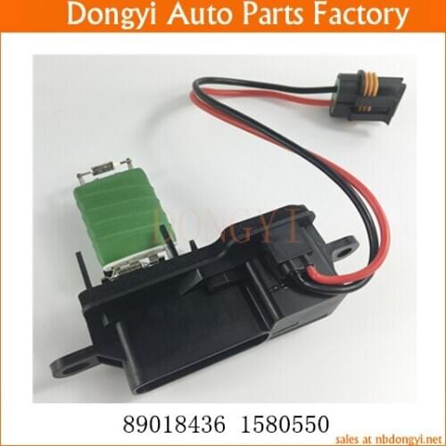 Blower Motor Resistor Regulator OE NO. 89018436 1580550