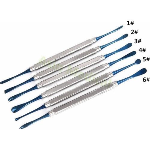 Periosteum separator 1-6# Dentistry Scraper Mouth Scraper Dental instruments Dental tools