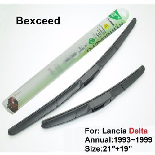 Hybrid Wiper Blade for Lancia Delta 21"+19" High Quality Bexceed of Car Windshield Windscreen 1993~1999