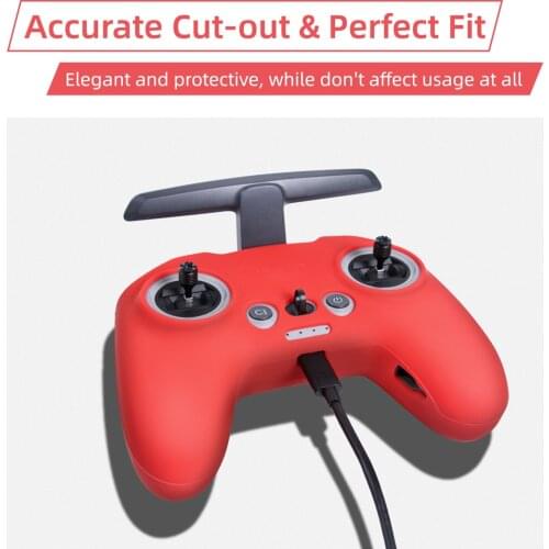 Silicone Cover Skin Case for DJI FPV Remote Controller 2 Non Slip Rubber Protective Sleeve Protector