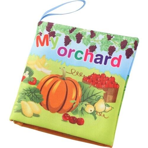 0-12 Months Baby Cloth Book Intelligence Development Soft Learning Cognize Reading Books Early Educational Toys Readings