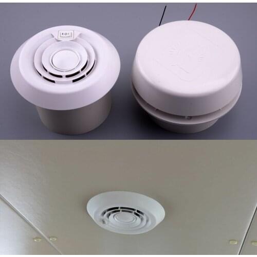 Universal 1 Set 12V White Roof Air Vent Outlet Fan Car Plastic Fit For RV Camper Travel Trailer 1800Rpm 60CFM