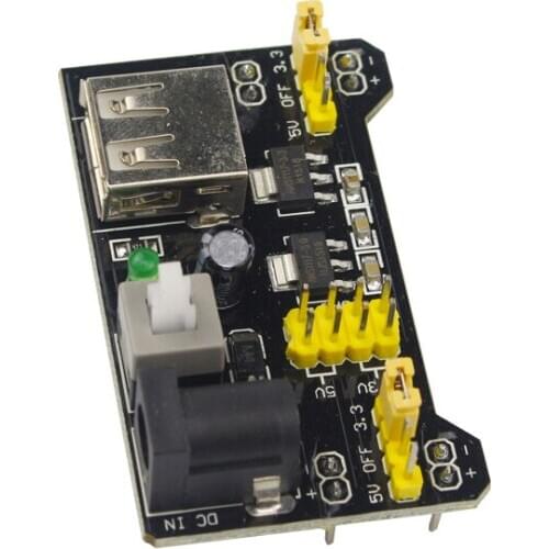 High Quality MB102 Breadboard Power Supply Module 3.3V 5V Solderless Bread Board for MB102 Breadboard