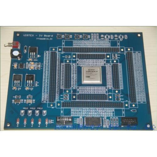 Xilinx Virtex 4 XC4VSX35 Minimal System Development Board Experiment Board