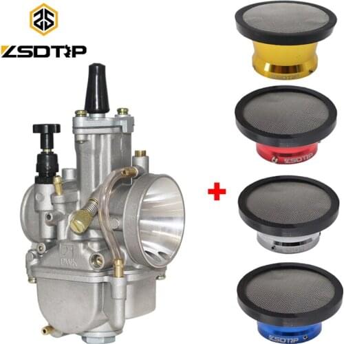 ZSDTRP PWK Carburetor 21 24 26 28 30mm 50cc 110cc 125cc Pit Dirt Bike ATV Quad High Performance Carburetor With Air Filter