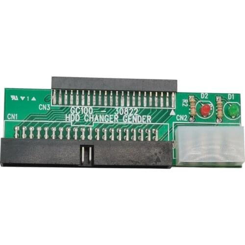 3.5 inch IDE Male to 2.5 inch Female IDE HDD Converter 44pin to 40pin Adapter Card Hard Drive Disk Adapter