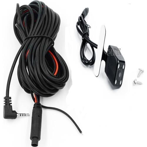 2.5mm Jack Port 4 Pin Night Vision Car Rear View Camera Parking Camera 170 Degree Waterproof CCD For DVR Video Recorder