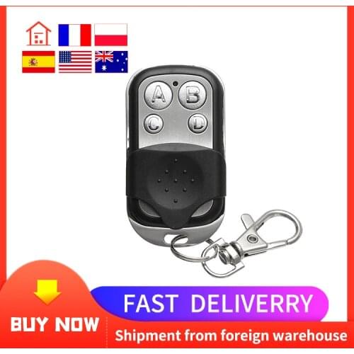 Garage Door Remote Control 433Mhz 4 Channel Gate control For Garage Command Opener Alarm Wireless Remote Control Key