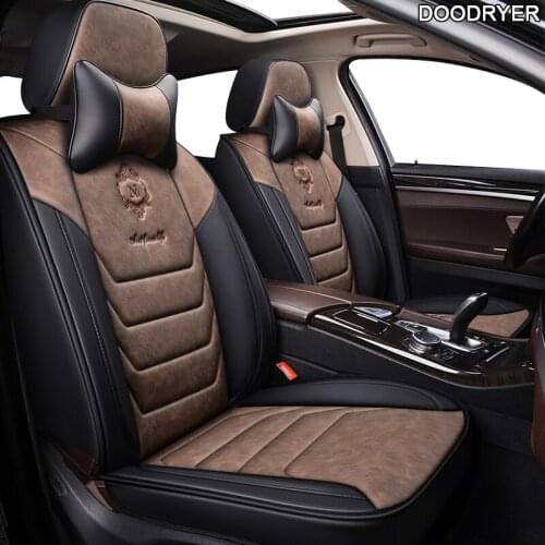 DOODRYER leather car seat covers For lada 2114 granta xray vesta sw cross kalina kalina accessories covers for vehicle seats