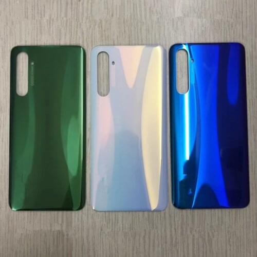 X 2 100% Original Housing For Oppo Realme X2 Glass Battery Cover Repair Replacement Back Door Phone Rear Case + Logo