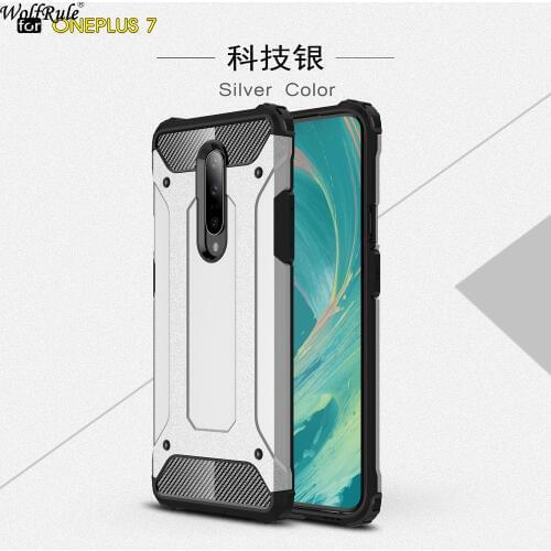 Phone Case Oneplus 7 Pro Cover Anti-knock Soft Silicone+ Hard Plastic Case For Oneplus 7 Pro Capa Oneplus 7 Pro Shockproof Funda
