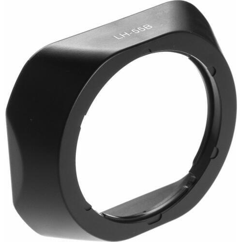 DSLR Lens Hood For LH-55B Olympus M.Zuiko ED 12-50mm F3.5-6.3 EZ 9-18mm F4.0-5