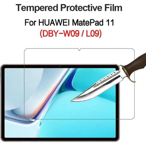 HD Tempered Glass For HUAWEI MatePad 11 New 2021 DBY-W09 DBY-L09 10.95" Tablet Screen Protector Glass Film For Huawei MatePad 11