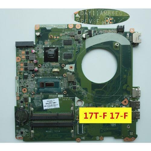 Laptop Motherboard 777104-501 for HP 17T-F200 17-F Motherboard 777104-001 DAY11AMB6E0 830M/2GB i5-5200U CPU DDR3L 100% test ok