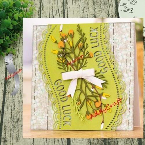 Metal cutting dies good luck lace mold Scrapbook paper craft knife mould blade punch stencils die