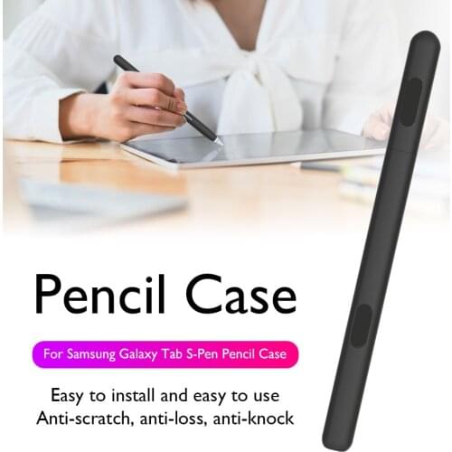 Cute Silicone Case Tablet Touch Pen Stylus Cover Case for Samsung Galaxy Tab S6/S6 Lite/S7 S-Pen Cover Protector