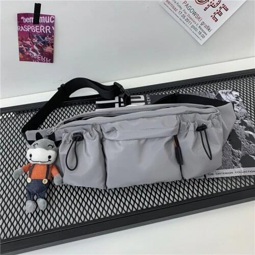 Men and Women Chest Crossbody Bags Shoulder Waist Oxford Waterproof Short Trip School Phone Unisex Bag Pack K092