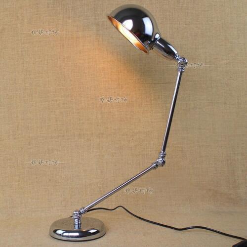 Nostalgic classic iron table lamps Personalized retro study industrial bedroom living room villa Castl iron desk lamps FG883