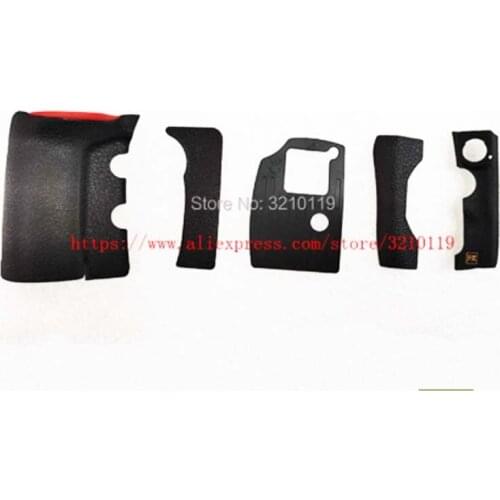 Original A set of 5 pieces For Nikon D810 Rubber Cover Units Complete Grip Rubber Replacement dslr camera free shipping