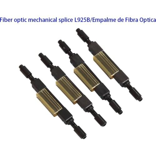 Manufacturing Price FTTH Fast Connector fusion splice L925B drop cable quick mechanical splice universal 0.25mm 0.9mm