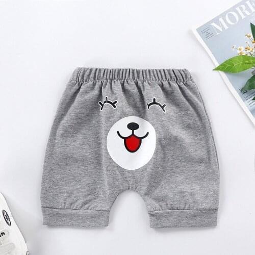 0-24m Girls Summer Shorta Newborn Baby Clothes Cartoon Cotton Shorts Toddler Boys Short Pants Baby Shortes