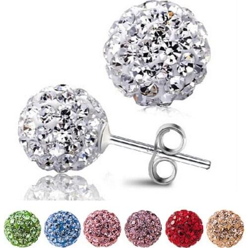 Earrings Brincos Earing Online Shopping India Aros Pendientes Mujer For Women Brinco Perlas Crystal Stud Oorbellen Earring