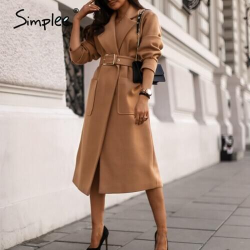 SIMPLEE Women's Coats