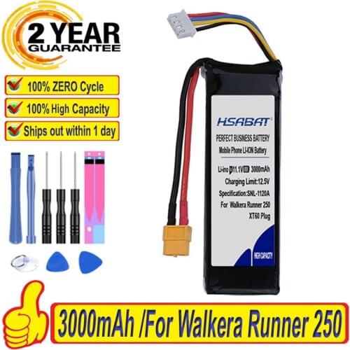Top Brand 100% New 3000mAh 3S XT60 Plug Lipo Battery for Walkera Runner 250 250-Z-26 RC Helicopter Qudcopter Drone Batteries