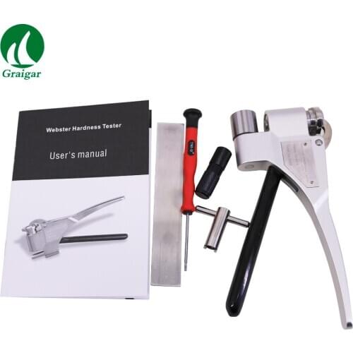 W-20A Webster Hardness Tester 25~110HRE for Aluminum Alloy