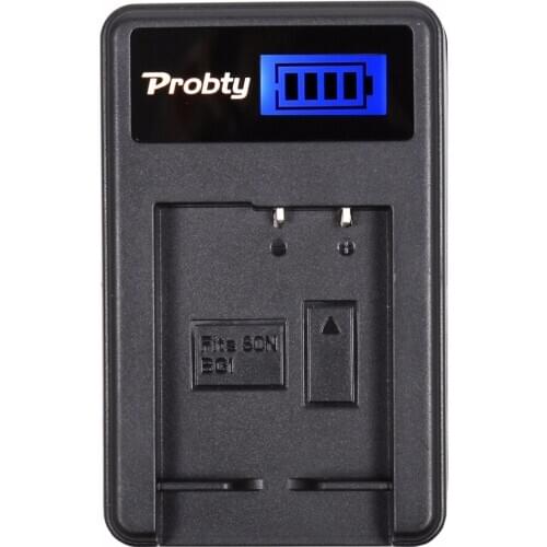 Probty NP-BG1 NP BG1 NPBG1 LCD USB Charger for Sony Cyber-shot DSC-W120 W150 W220 DSC-H3 H7 H9 H10 H20 H50 H55 H70 DSC-HX5V