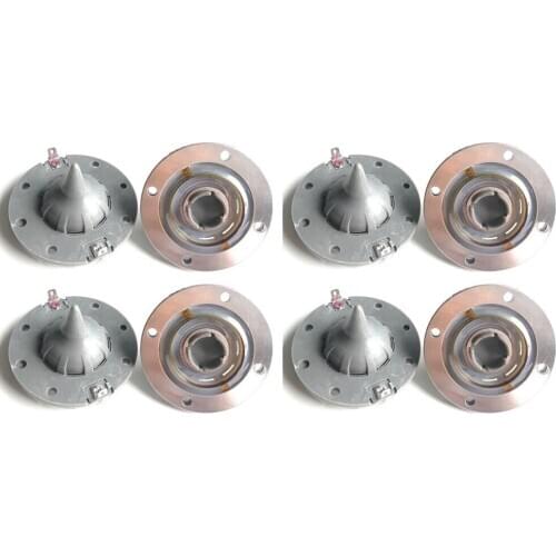 8pcs/lot 37.9mm Tweeter Voice Coil Pure Aluminum Coil 8ohm Polymer Film Diaphragm 2408 2408H 2408H-1 Tweeter Speaker Repair