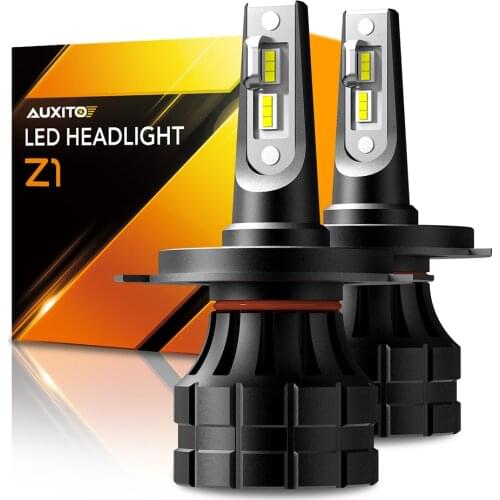 AUXITO 2x H4 H11 H8 H9 H7 9003 LED Canbus Car Headlight Bulbs 9005 9006 HB4 for Ford Focus 2 3 MK2 Ranger Mondeo MK4 Fiesta MK7