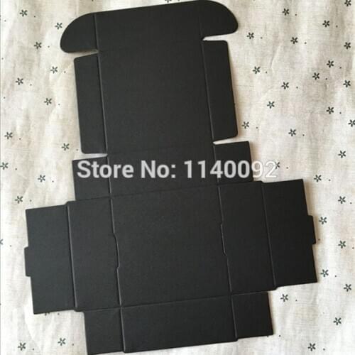 Free shipping 30pcs a lot 9.5x9.5x3 cm black matte paperboard box/cosmetics gift packing box/Handmade Soap ornament packing box