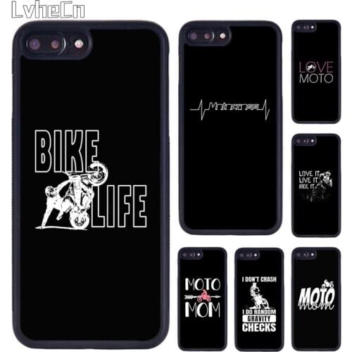 LvheCn Moto Bike Motocross Phone Case Cover For iPhone 5 SE 6s 7 8 Plus 11 12 Pro X XR XS Max Samsung galaxy S8 S9 S10
