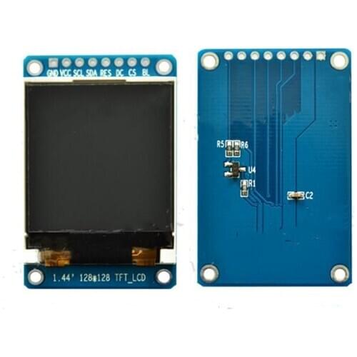1.44 inch 8PIN SPI TFL LCD Color Screen Module ST7735 Controller 3.3V 128(RGB)*128