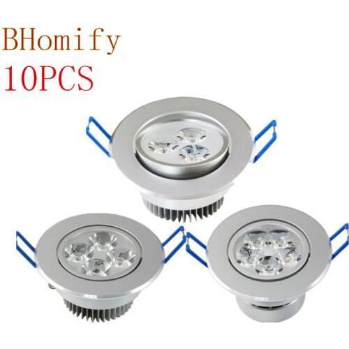 LED Dimmable downlight 6W 9W 12W 15W 21W Epistar LED Ceiling Downlights Light AC110V/220V LED Downlight Lamp for Home/Outdoor